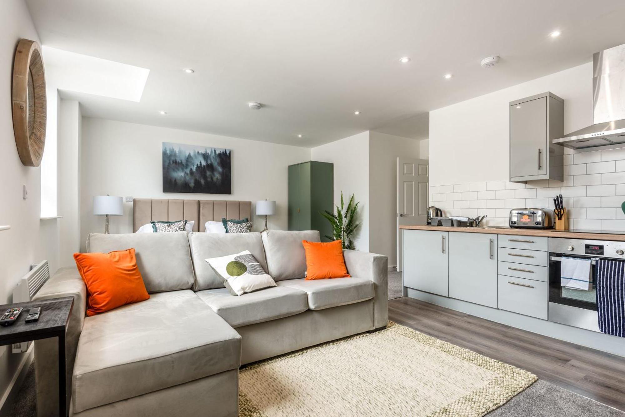 Contemporary 1 Bed Central Rotherham Studio Eksteriør bilde