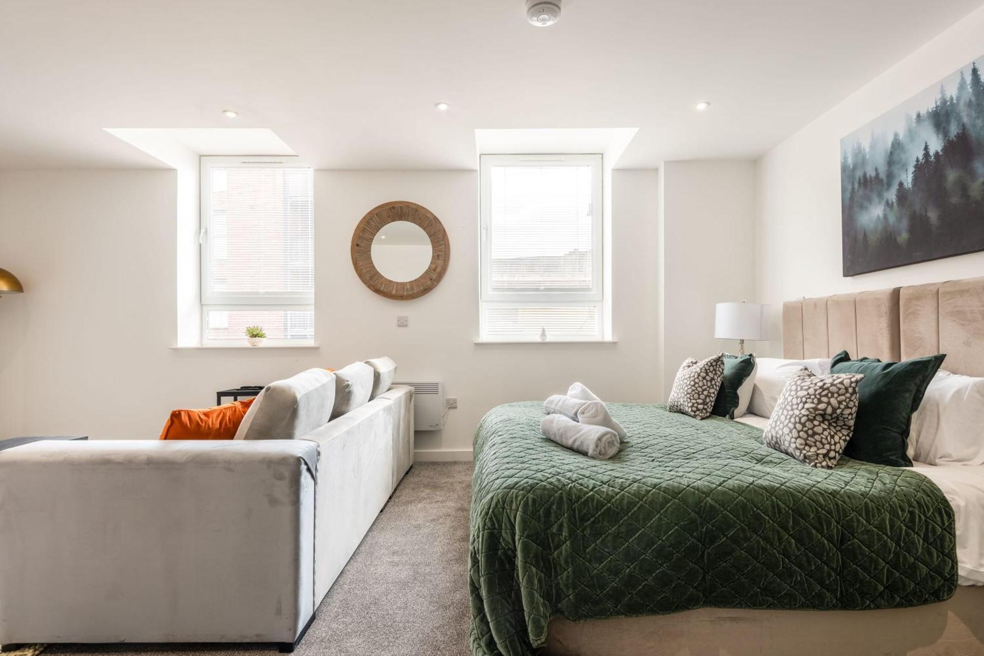 Contemporary 1 Bed Central Rotherham Studio Eksteriør bilde