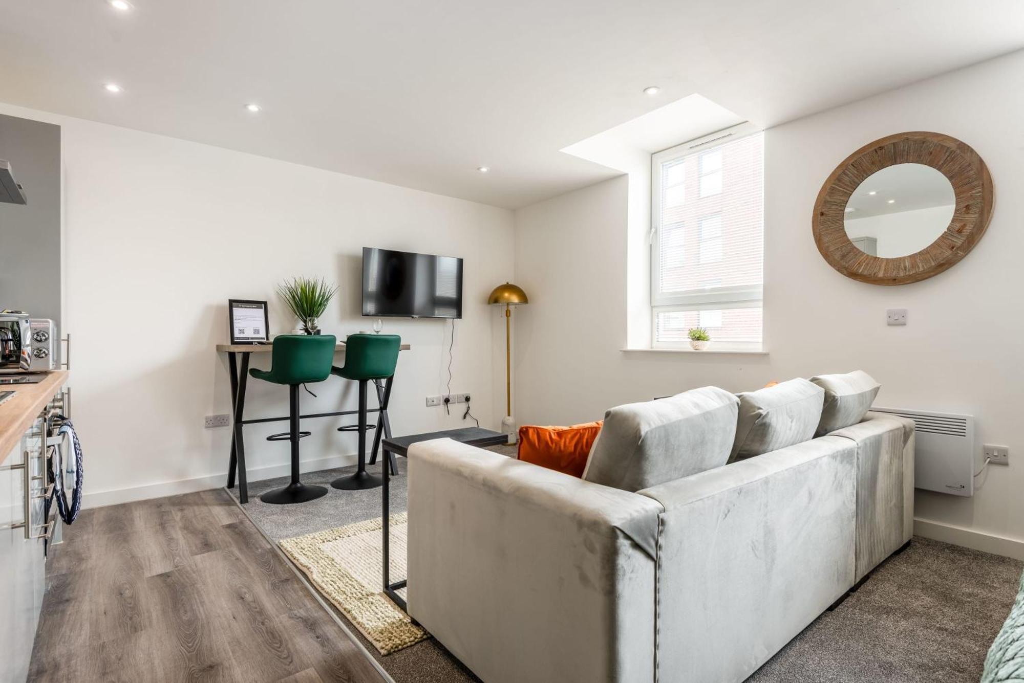 Contemporary 1 Bed Central Rotherham Studio Eksteriør bilde